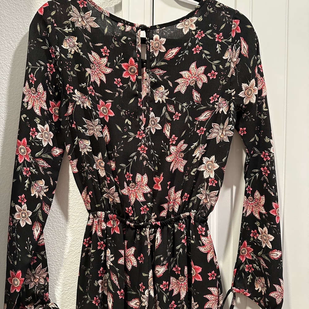 Floral jumpsuit